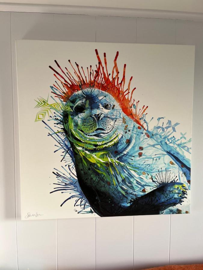 Seas The Day - Self Catering Lodge North Uist Paible Exteriör bild