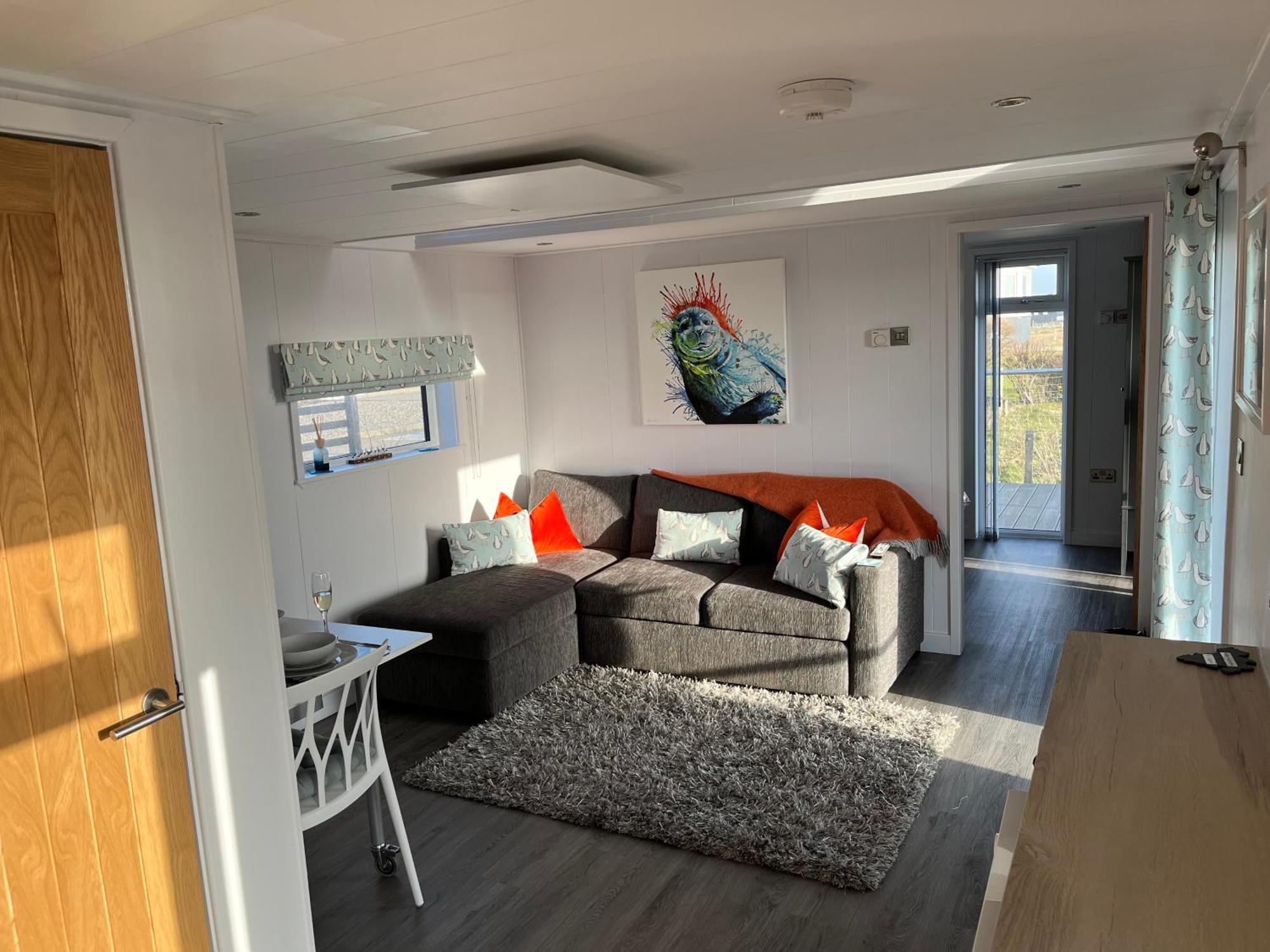 Seas The Day - Self Catering Lodge North Uist Paible Exteriör bild