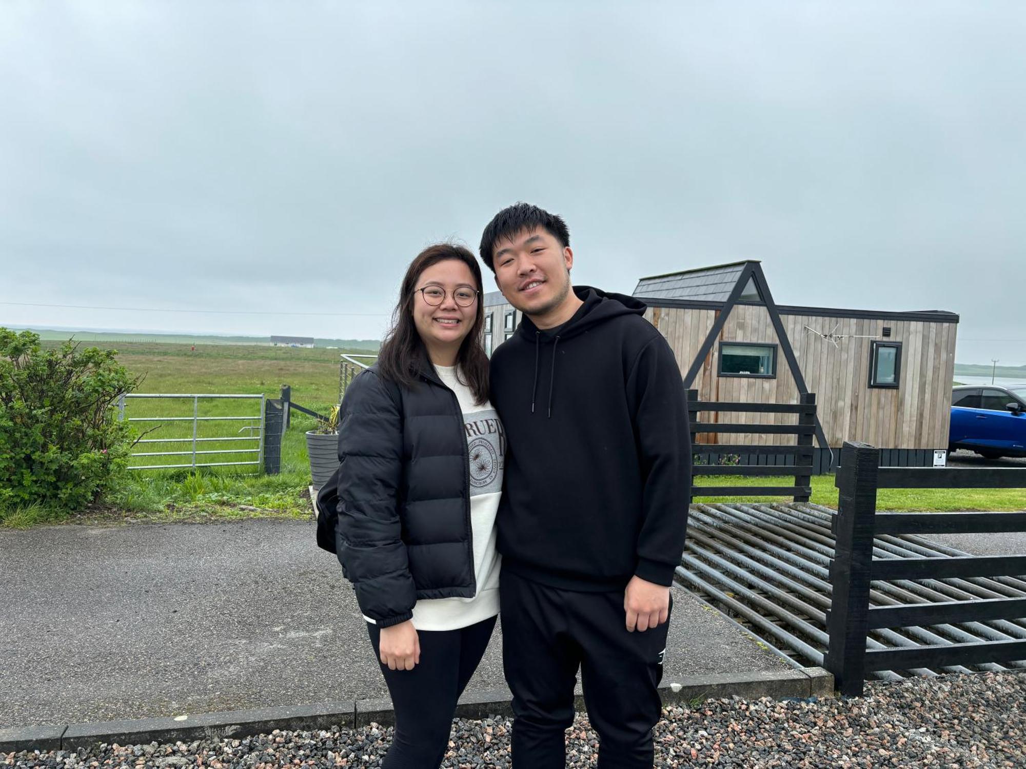 Seas The Day - Self Catering Lodge North Uist Paible Exteriör bild